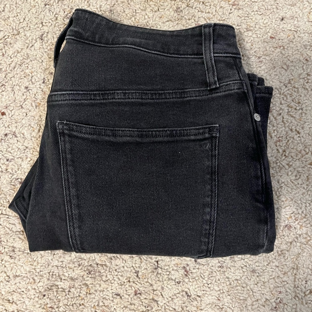 Madewell “Kickout Curvy” Jean in black
